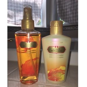 Victoria’s Secret Amber Romance Fragrance & Lotion